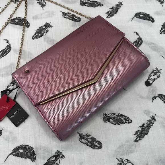 Pink Ribbed Kate Appleby Purse - Picture 3 of 14